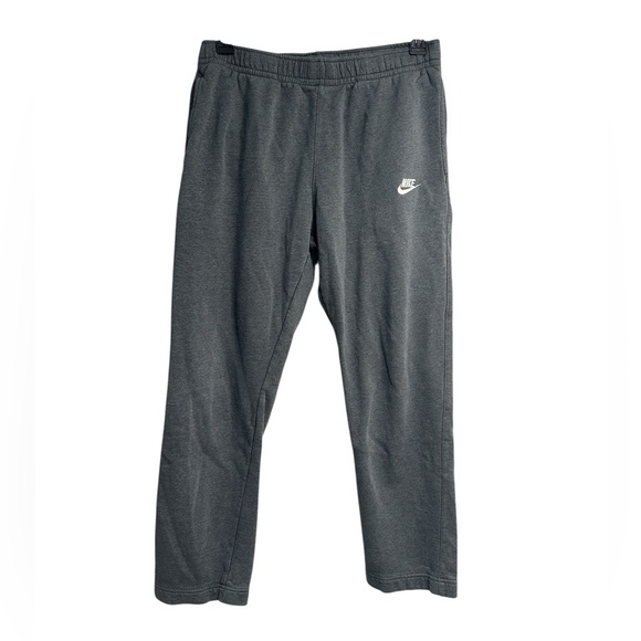 Nike Club Fleece Joggers | Black Sweatpants | Men’s Size L - Picture 1 of 8